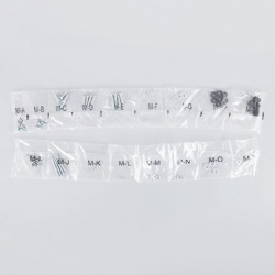 Sealed bags screws